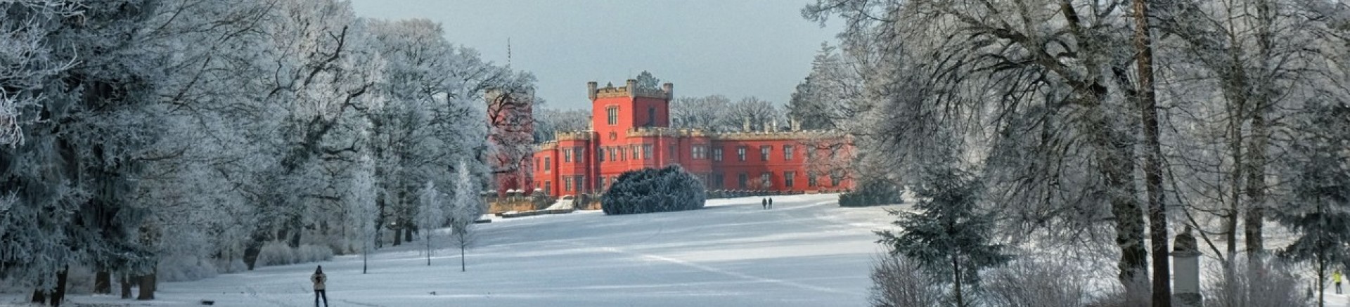 Hrádek u Nechanic - zima